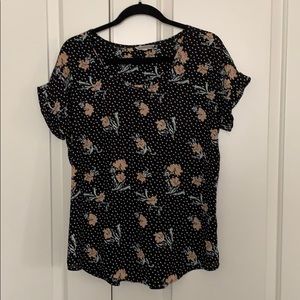 Short sleeve blouse